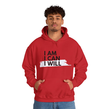 I AM, I CAN, I WILL - Men's Hoodie