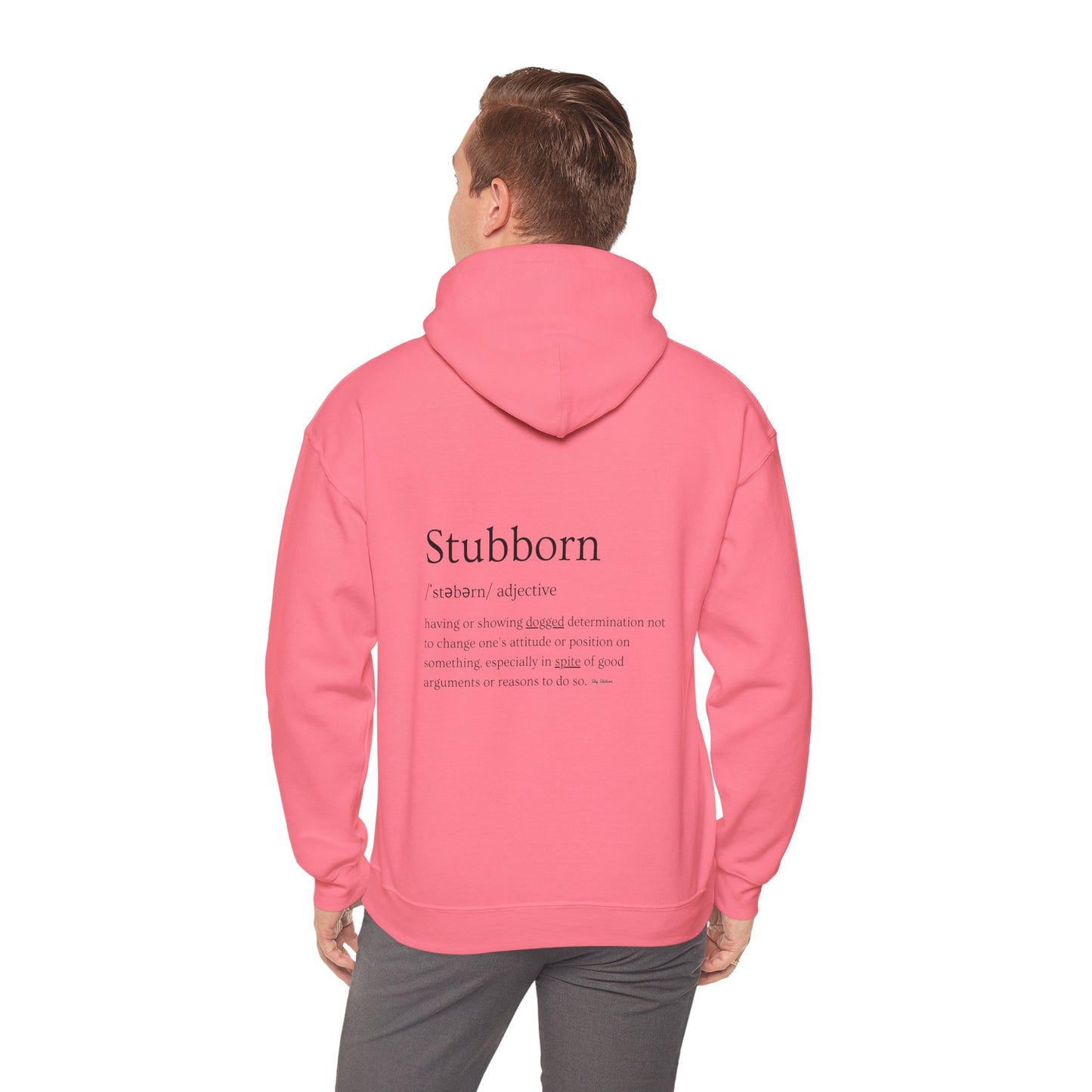 Stubborn - Men's Hoodie