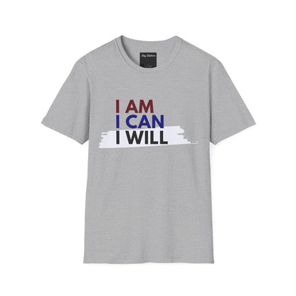 I AM, I CAN, I WILL - Men's T-Shirt