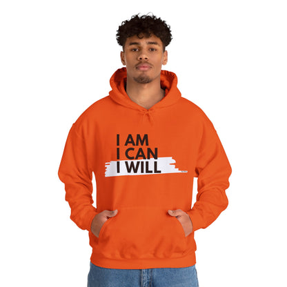 I AM, I CAN, I WILL - Men's Hoodie