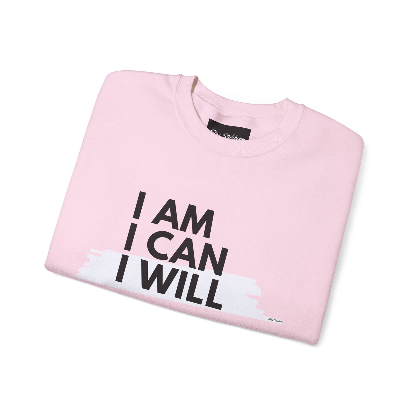 I AM, I CAN, I WILL - Men's Crewneck Sweatshirt