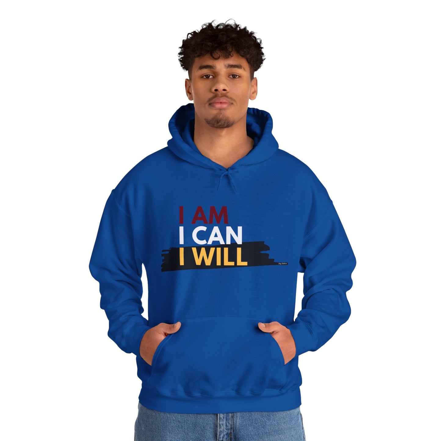 I AM, I CAN, I WILL - Men's Hoodie