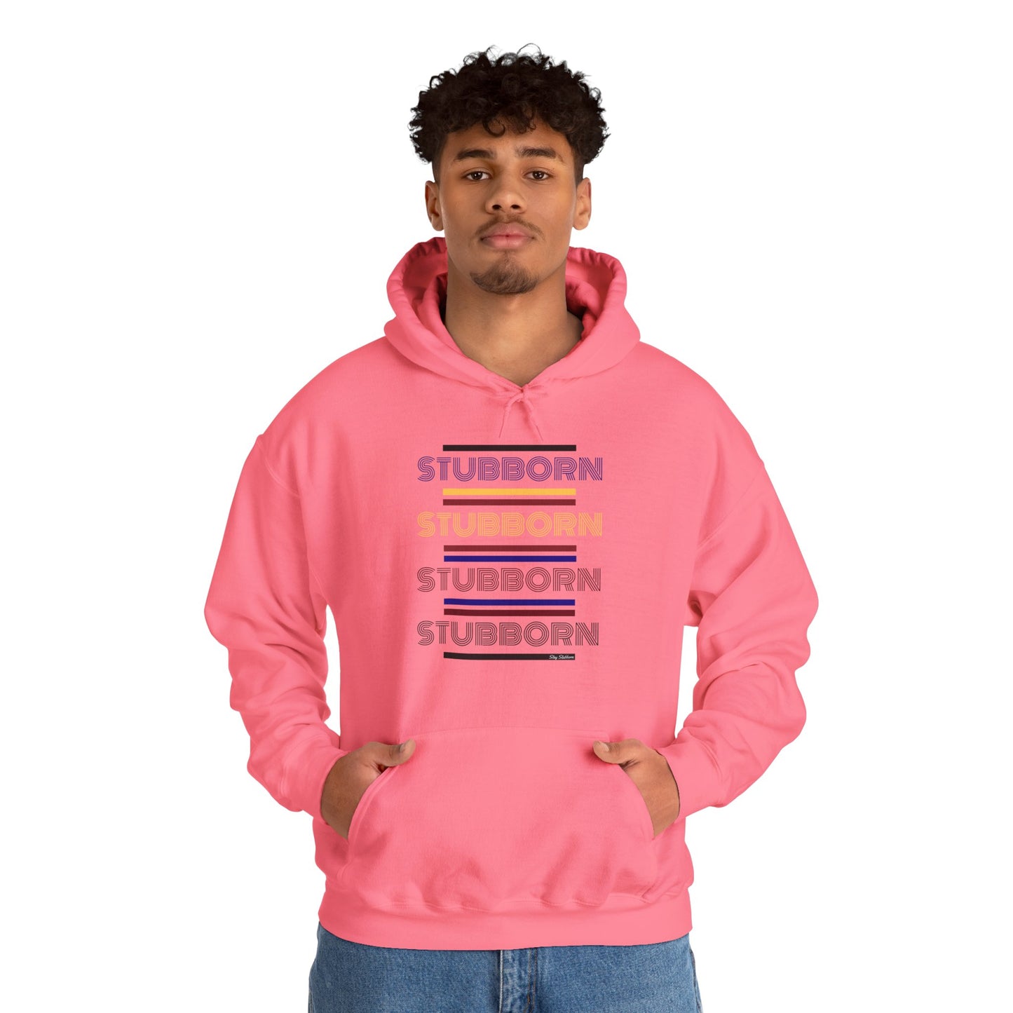 Stay Stubborn Retro -  Hoodie