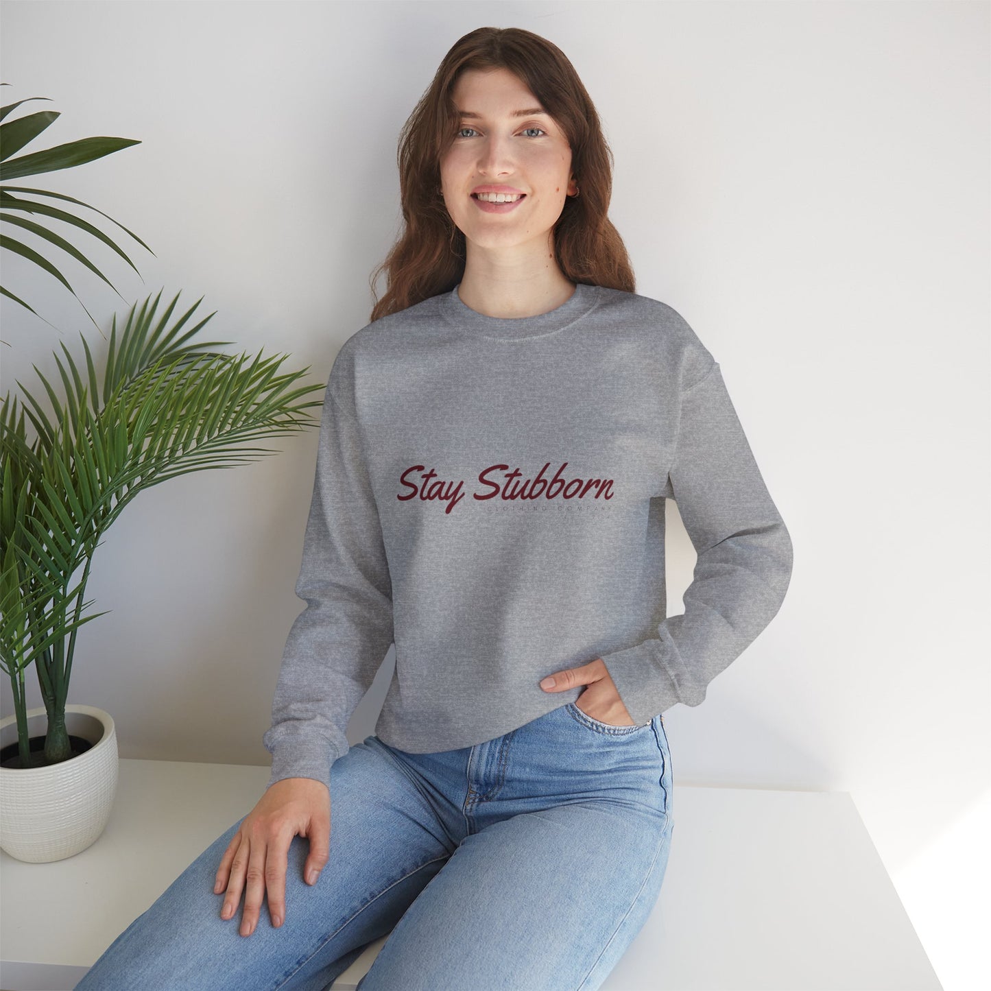 Stubborn - Crewneck Sweatshirt