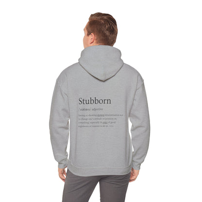 Stubborn - Men's Hoodie