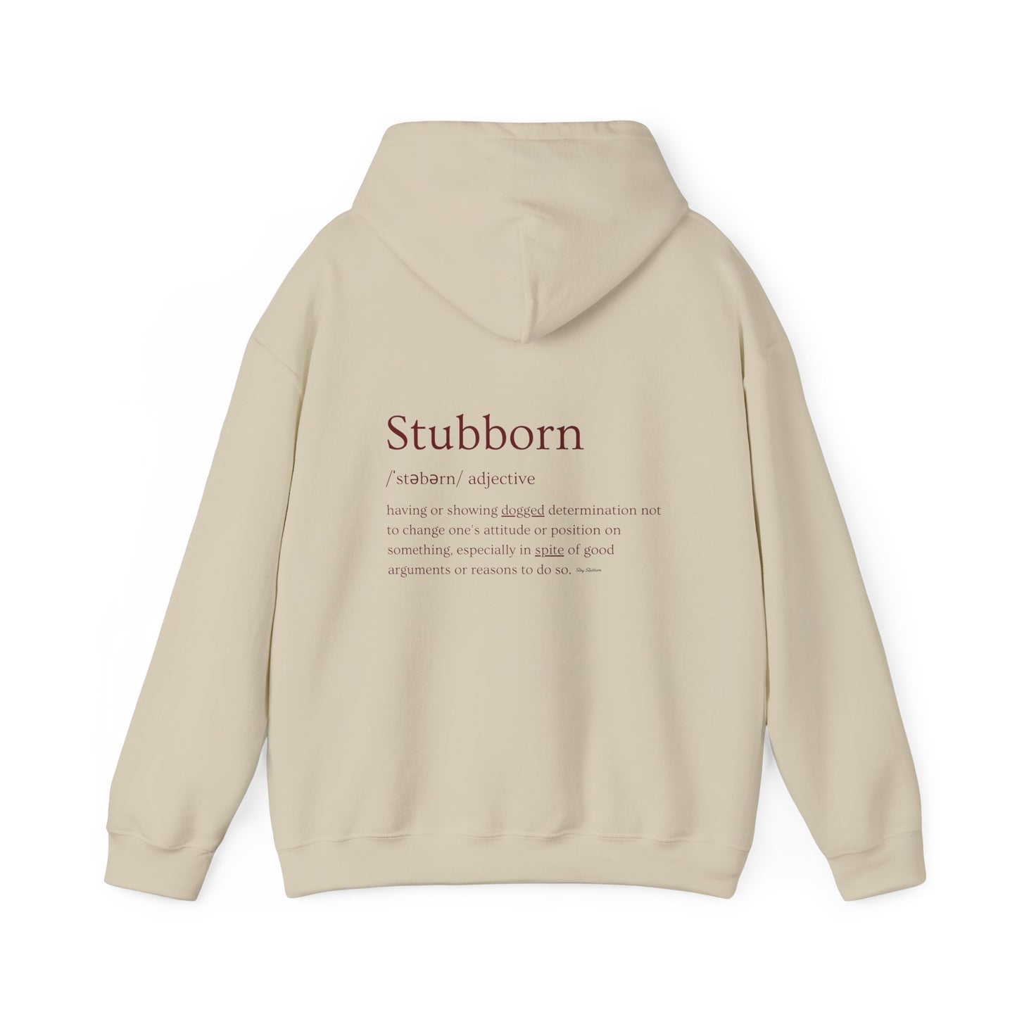 Stubborn - Men's Hoodie