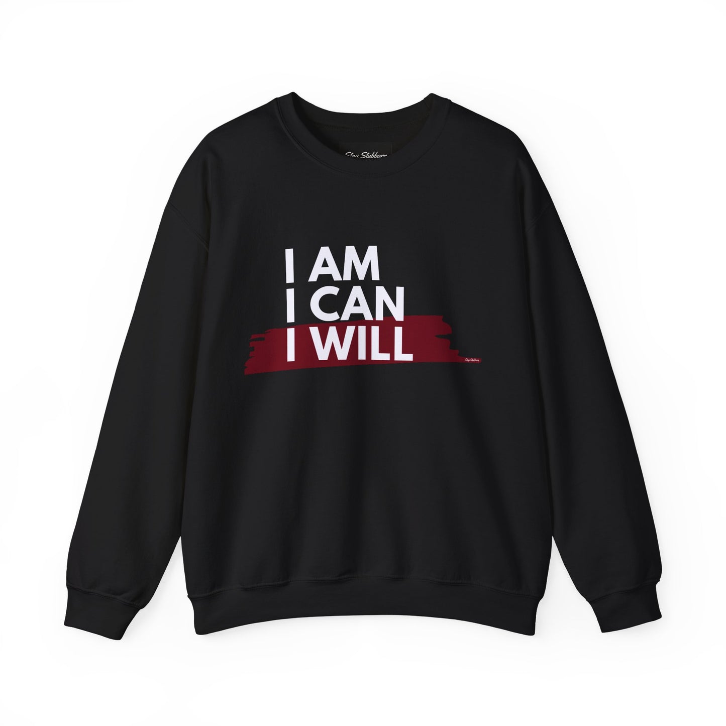 I AM, I CAN, I WILL - Men's Crewneck Sweatshirt