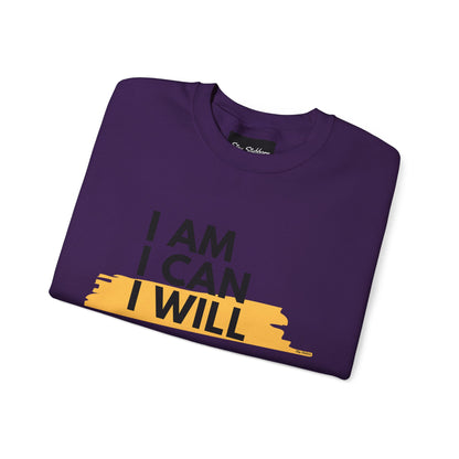 I AM, I CAN, I WILL - Men's Crewneck Sweatshirt