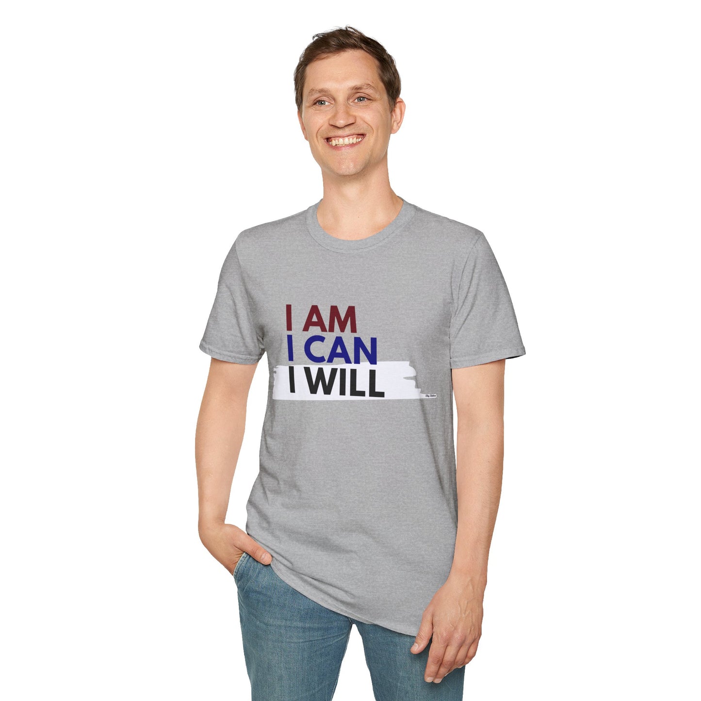 I AM, I CAN, I WILL - Men's T-Shirt