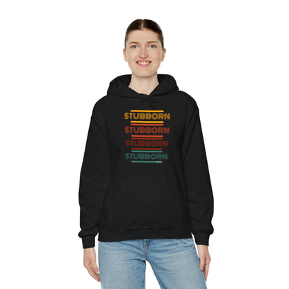 Stay Stubborn Retro -  Women's Hoodie