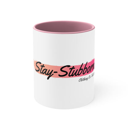 Original Stay Stubborn Accent Coffee Mug, 11oz