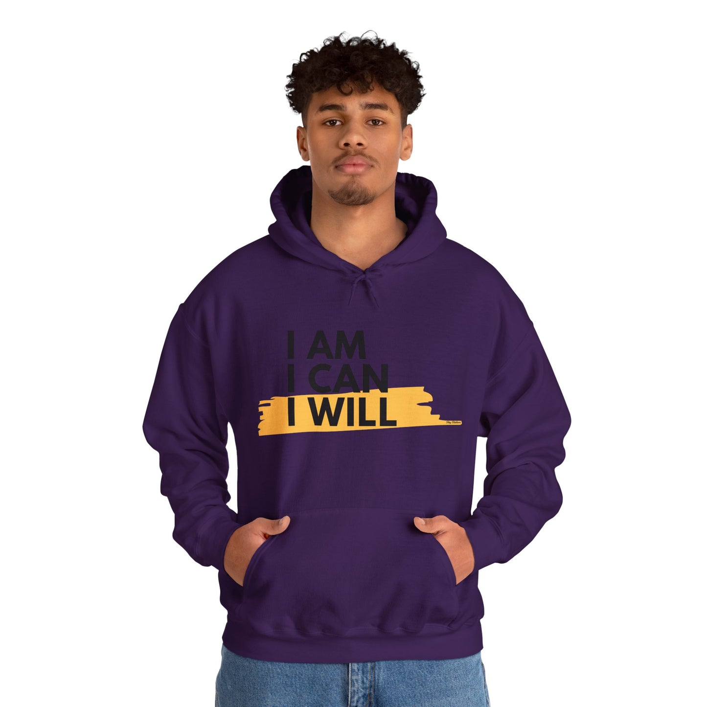 I AM, I CAN, I WILL - Men's Hoodie