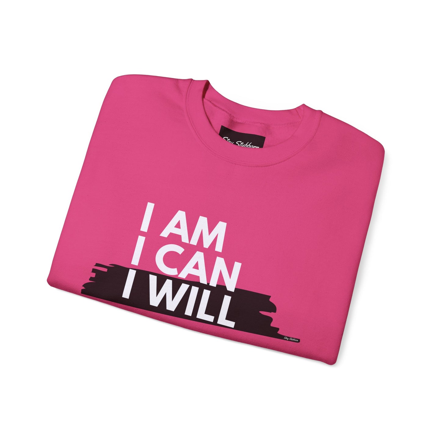 I AM, I CAN, I WILL - Men's Crewneck Sweatshirt