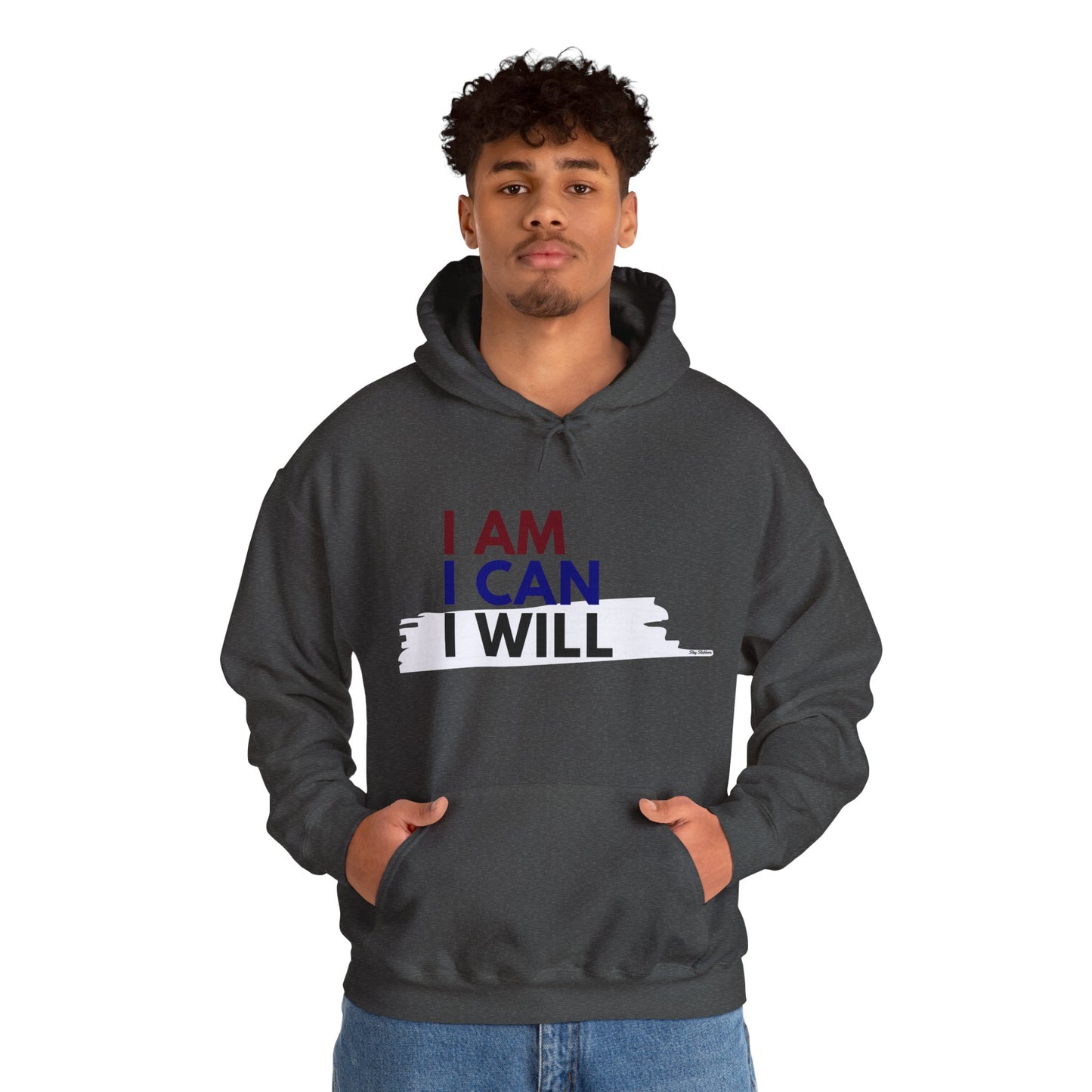 I AM, I CAN, I WILL - Men's Hoodie