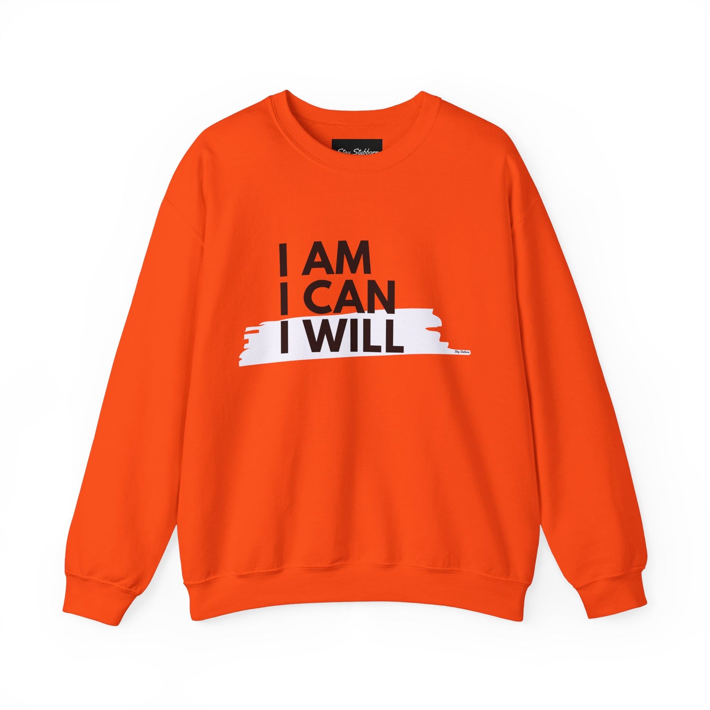 I AM, I CAN, I WILL - Men's Crewneck Sweatshirt