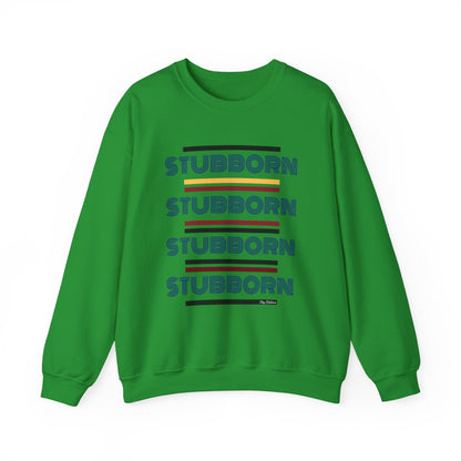 Stay Stubborn Retro - Women's Crewneck Sweatshirt