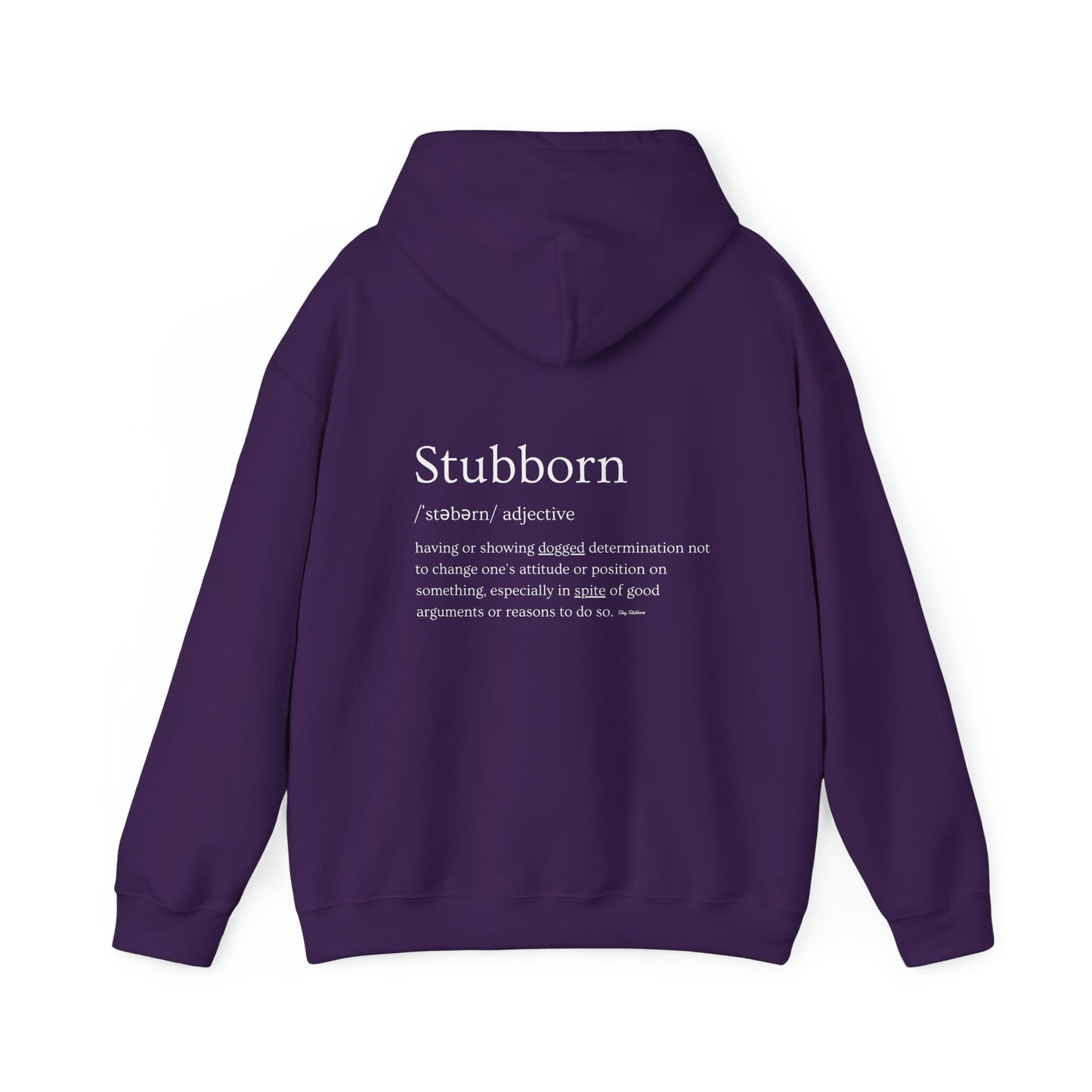 Stubborn - Men's Hoodie