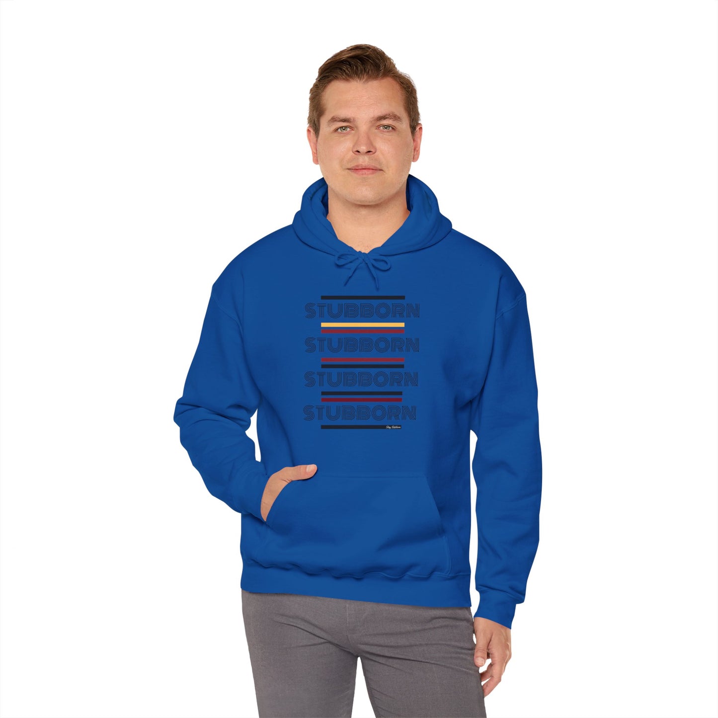 Stay Stubborn Retro -  Hoodie