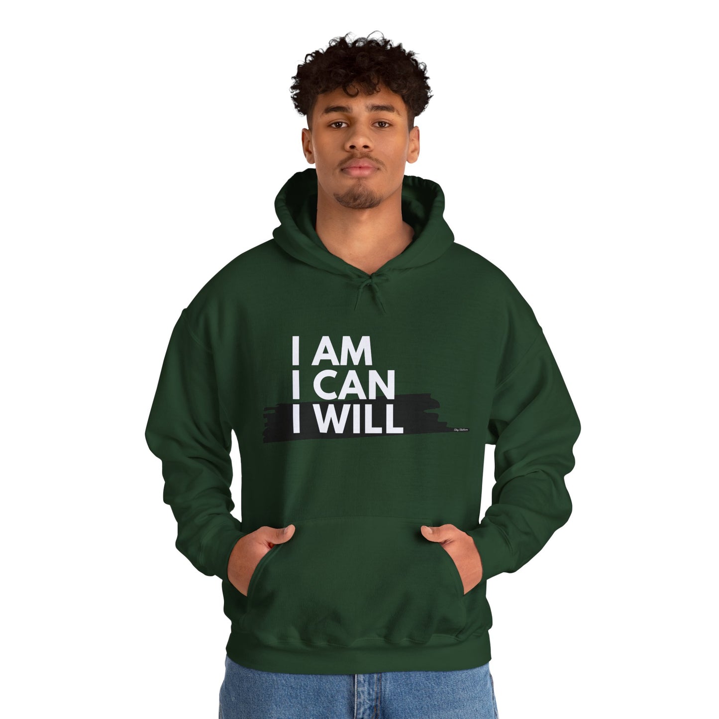 I AM, I CAN, I WILL - Men's Hoodie