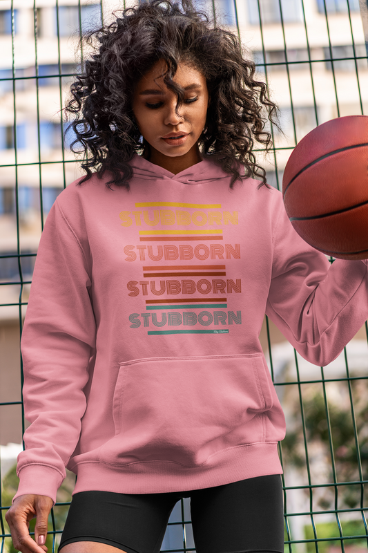 Stay Stubborn Retro -  Women's Hoodie
