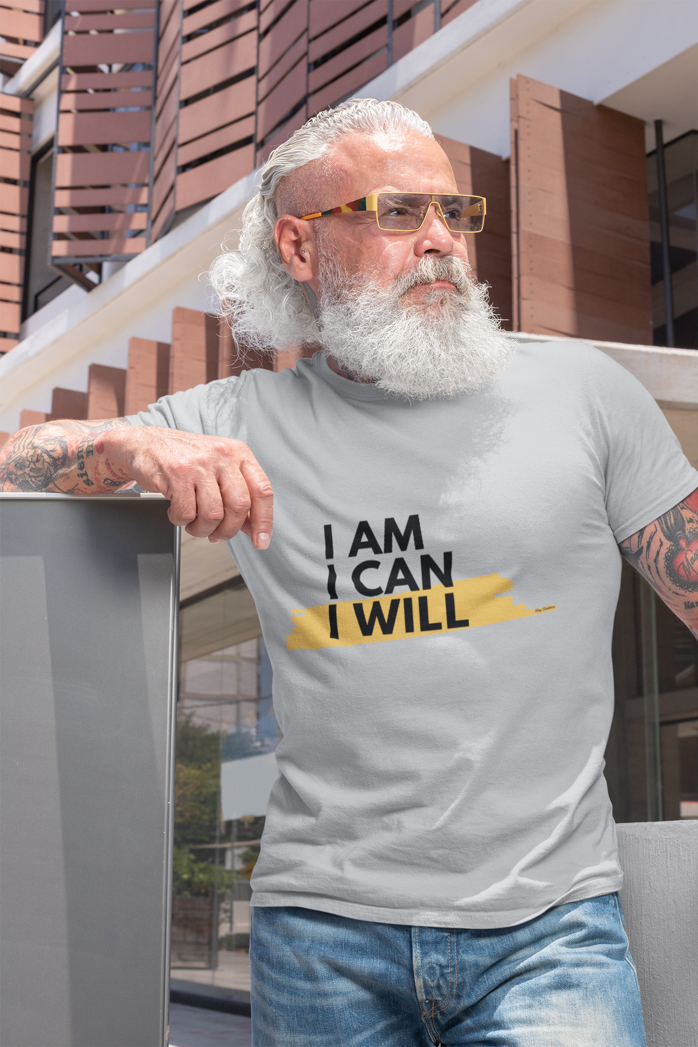 I AM, I CAN, I WILL - Men's T-Shirt