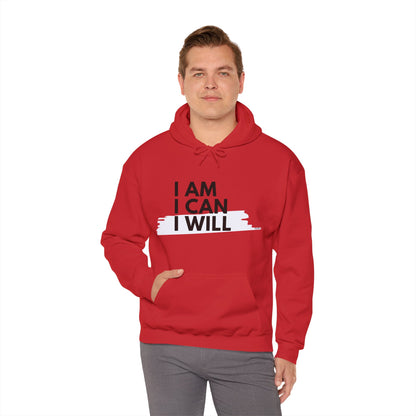 I AM, I CAN, I WILL - Men's Hoodie