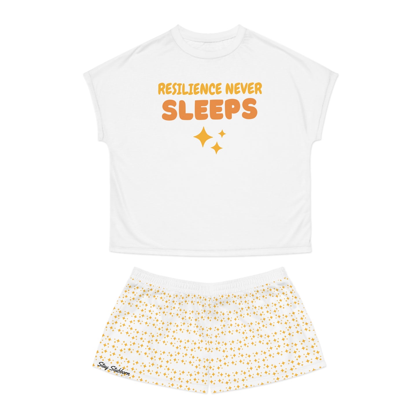 Resilience Never Sleeps - Women's Short Pajama Set