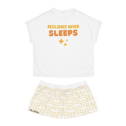 Resilience Never Sleeps - Women's Short Pajama Set
