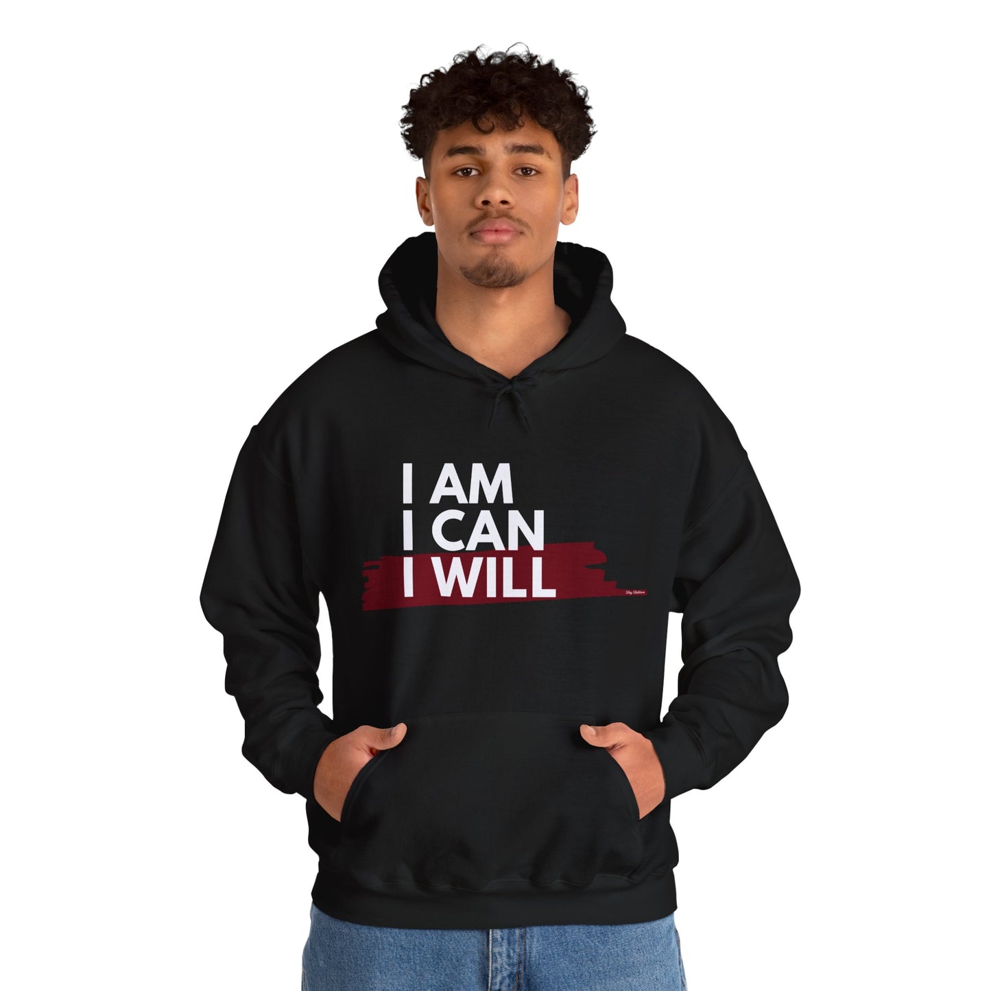 I AM, I CAN, I WILL - Men's Hoodie