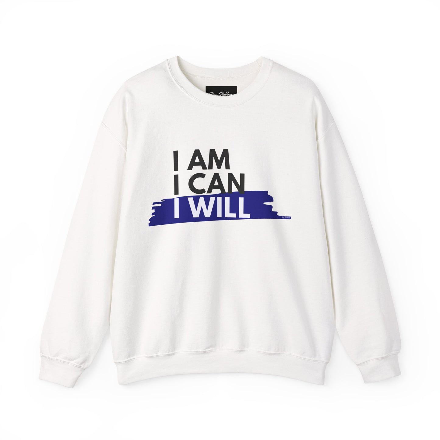 I AM, I CAN, I WILL - Men's Crewneck Sweatshirt