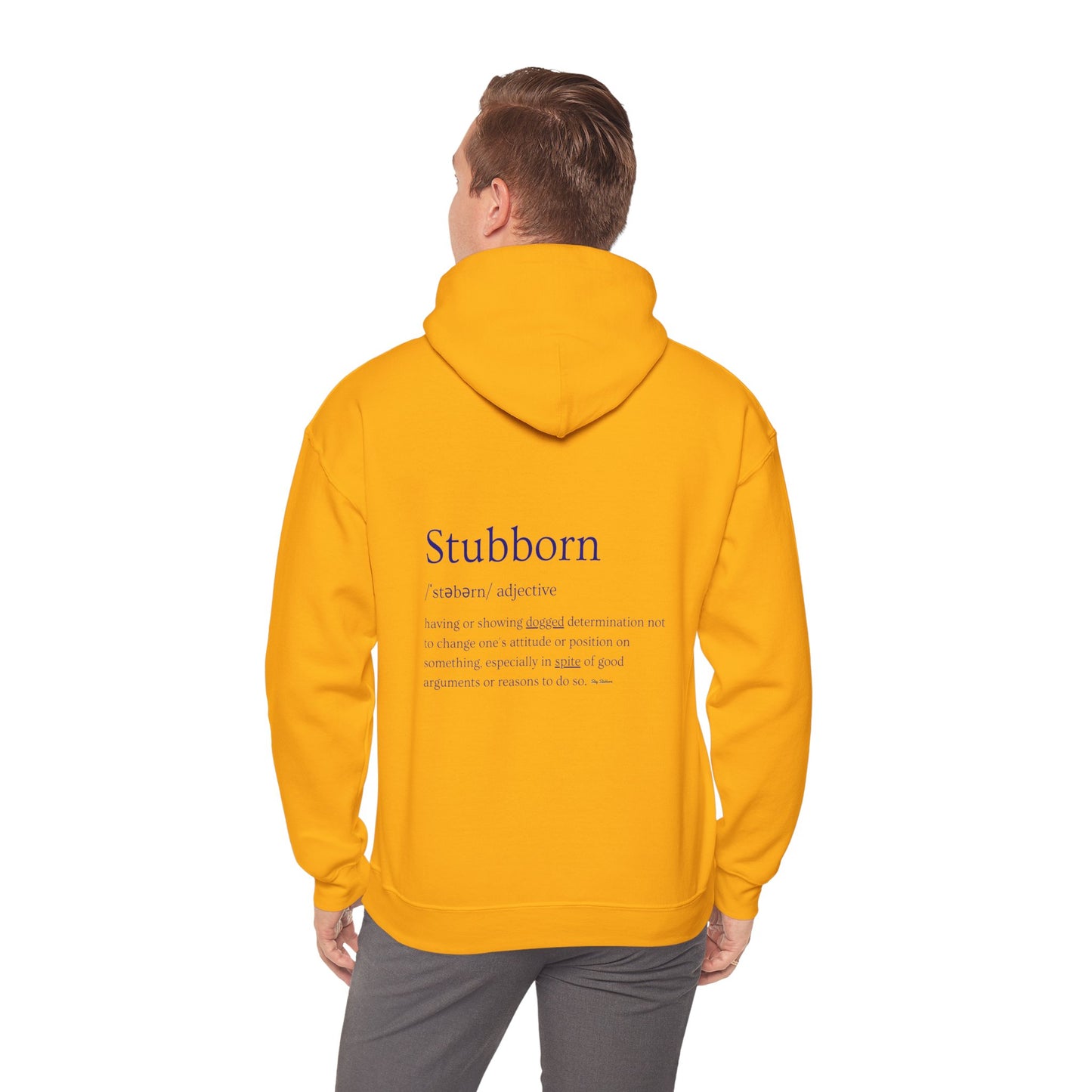 Stubborn - Men's Hoodie