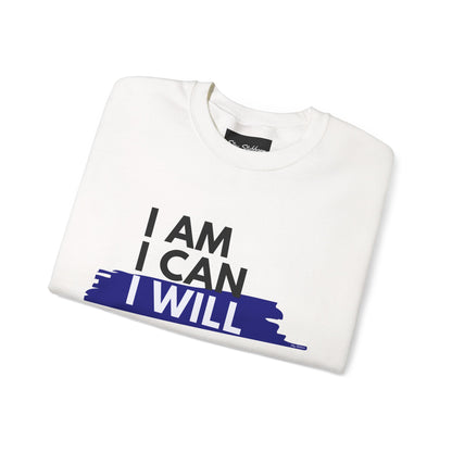 I AM, I CAN, I WILL - Men's Crewneck Sweatshirt