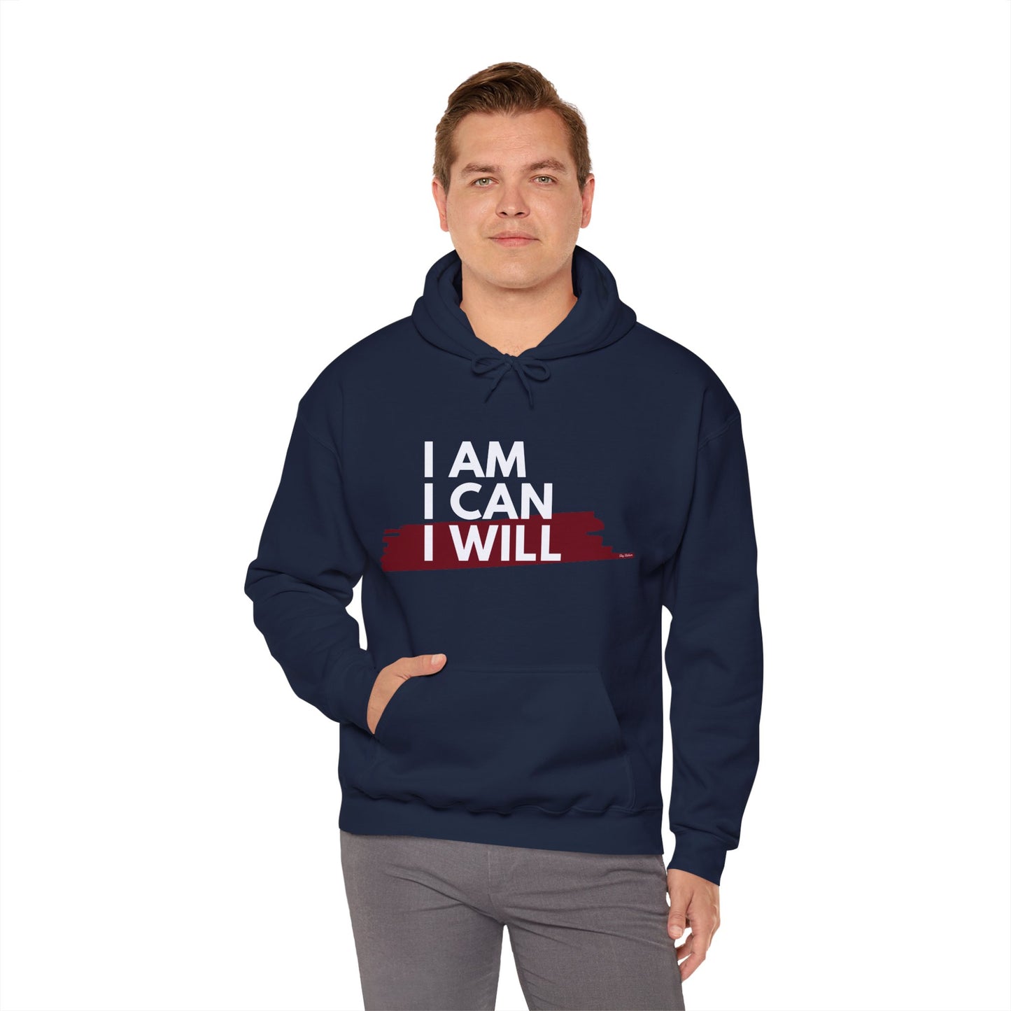 I AM, I CAN, I WILL - Men's Hoodie