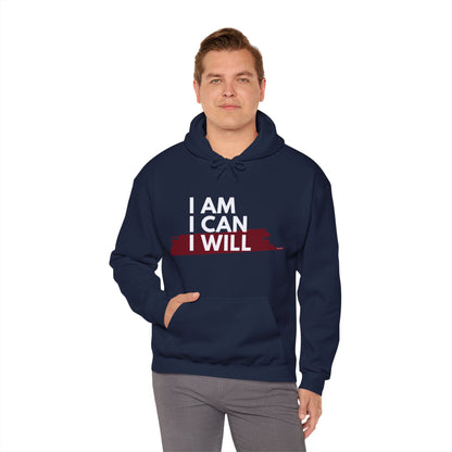 I AM, I CAN, I WILL - Men's Hoodie