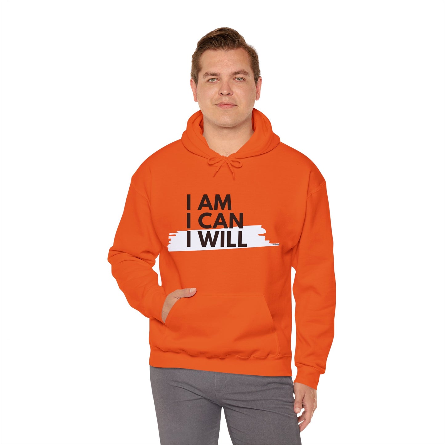 I AM, I CAN, I WILL - Men's Hoodie