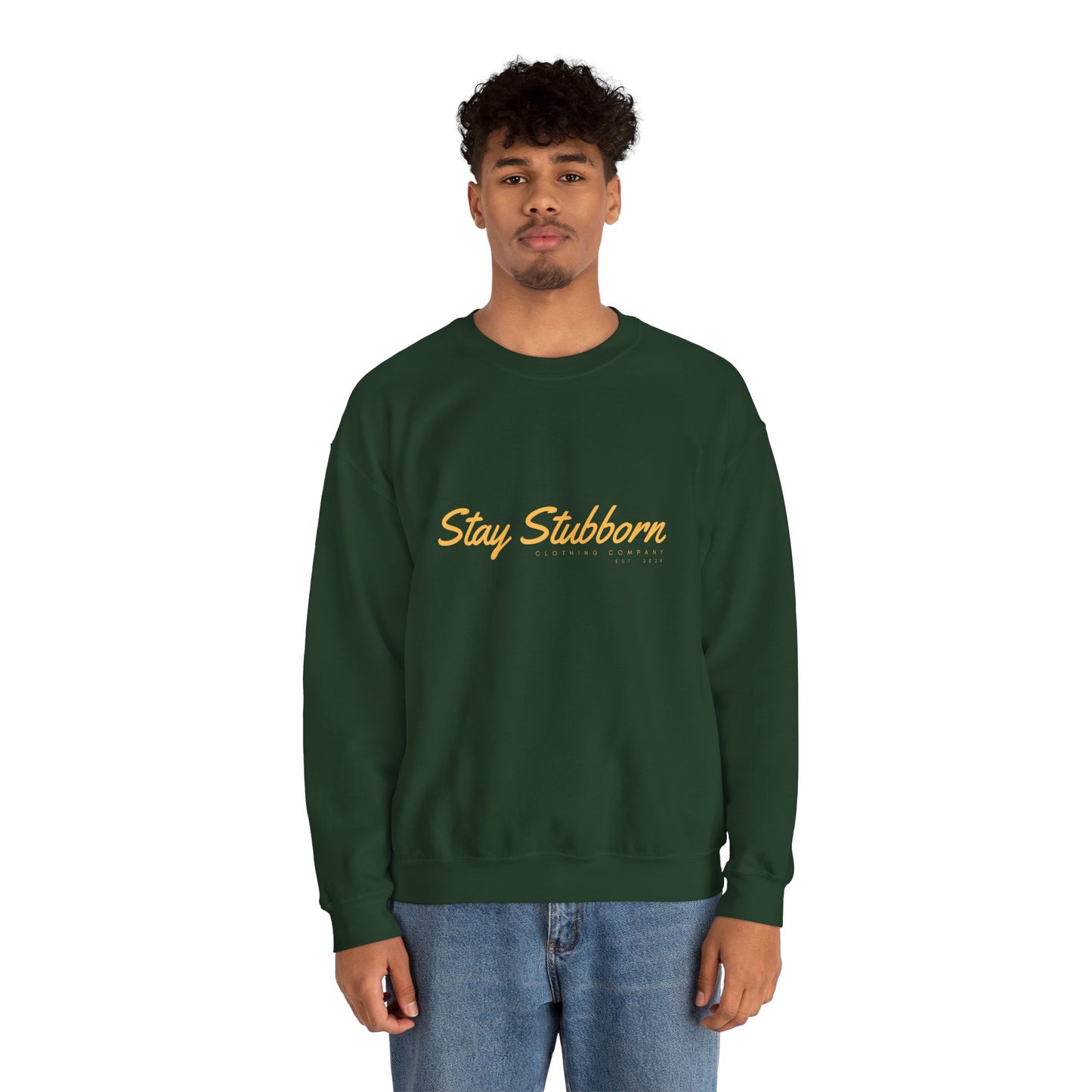 Stubborn - Men's Crewneck Sweatshirt