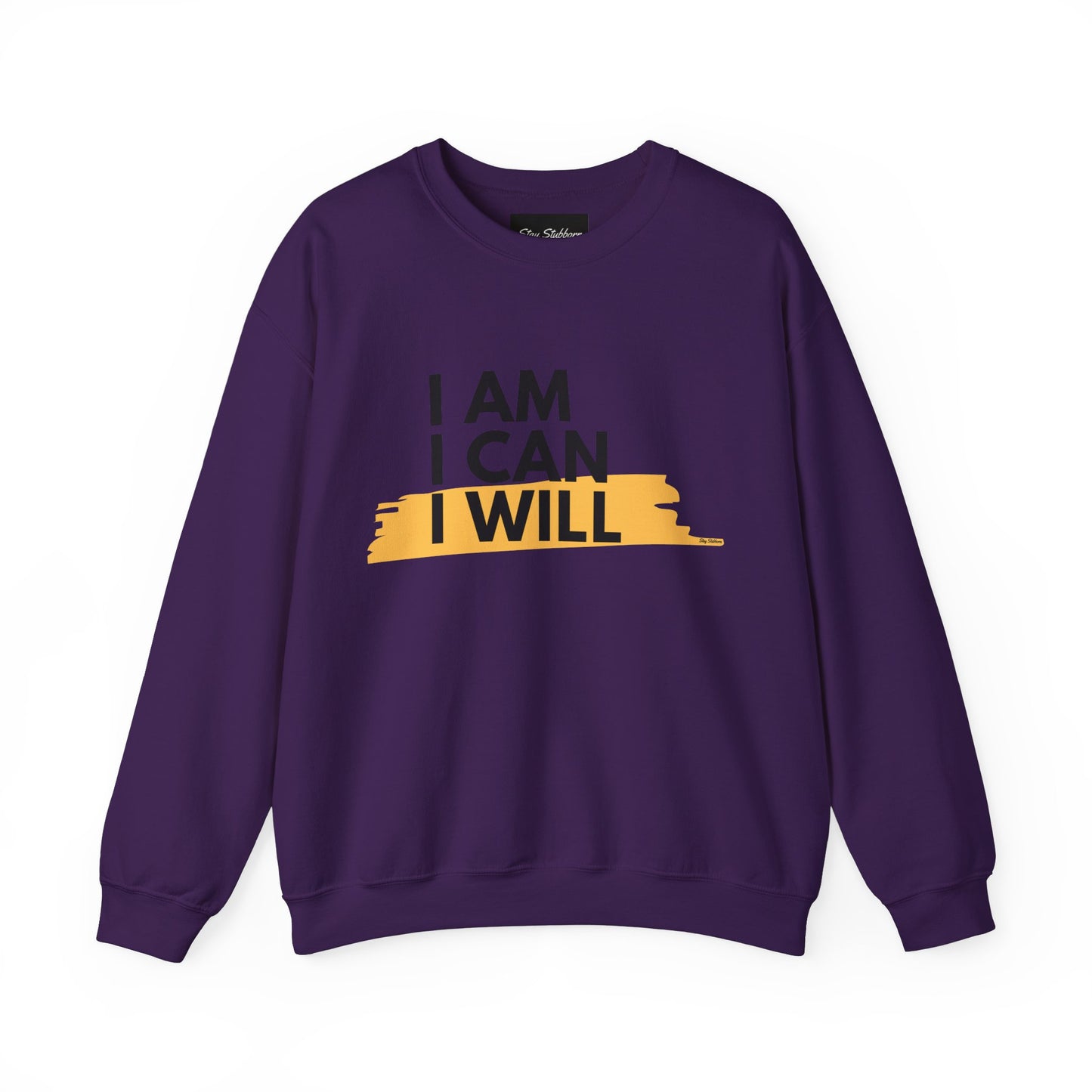 I AM, I CAN, I WILL - Men's Crewneck Sweatshirt