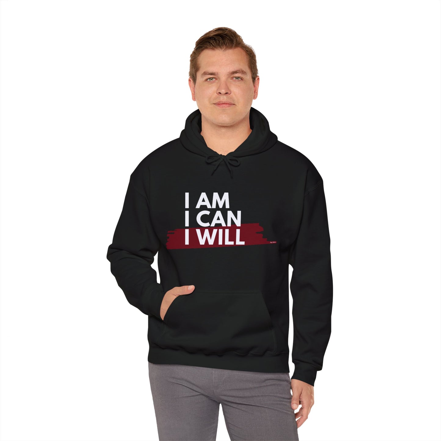 I AM, I CAN, I WILL - Men's Hoodie