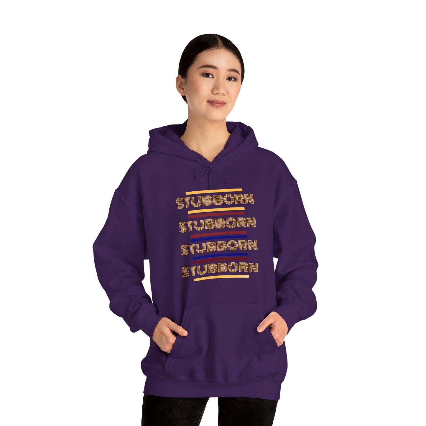 Stay Stubborn Retro -  Women's Hoodie