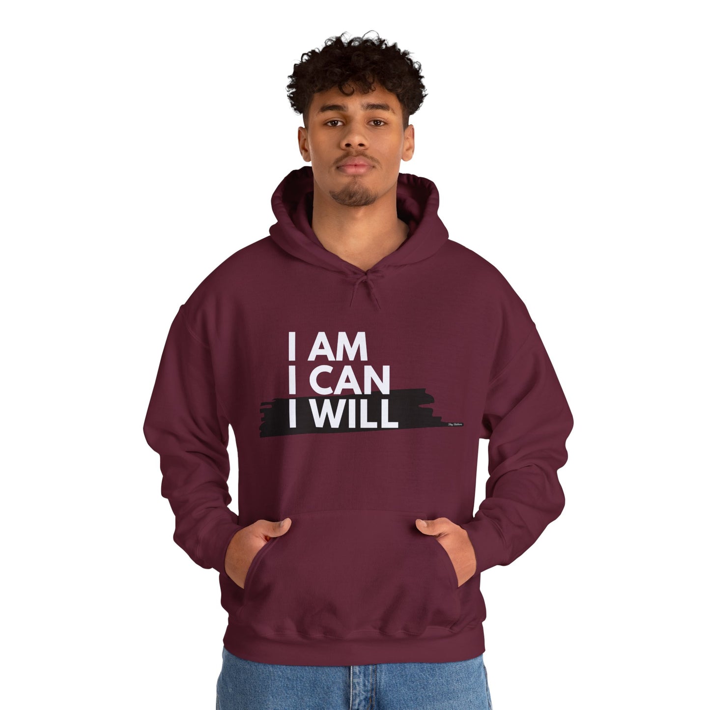 I AM, I CAN, I WILL - Men's Hoodie