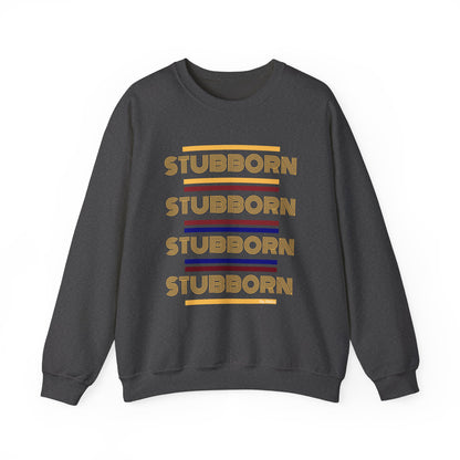 Stay Stubborn Retro - Women's Crewneck Sweatshirt
