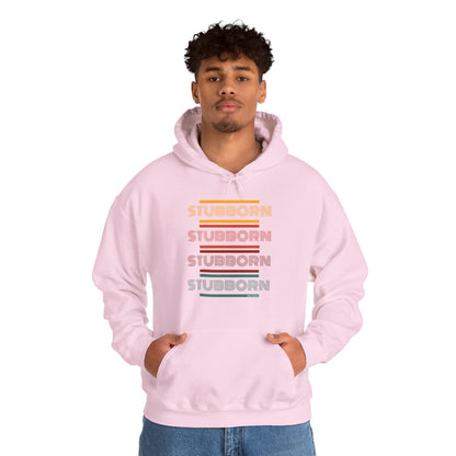 Stay Stubborn Retro -  Hoodie