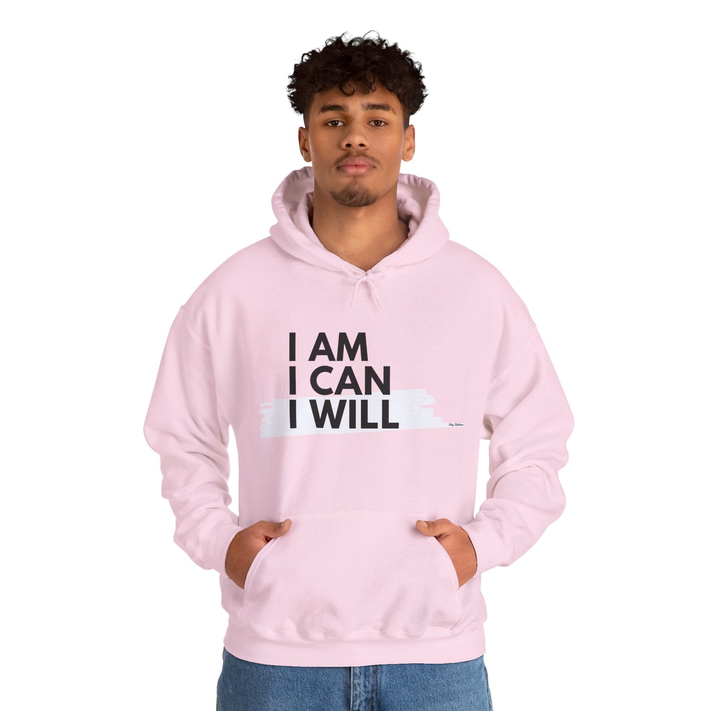 I AM, I CAN, I WILL - Men's Hoodie