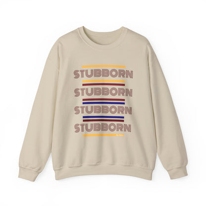 Stay Stubborn Retro - Women's Crewneck Sweatshirt