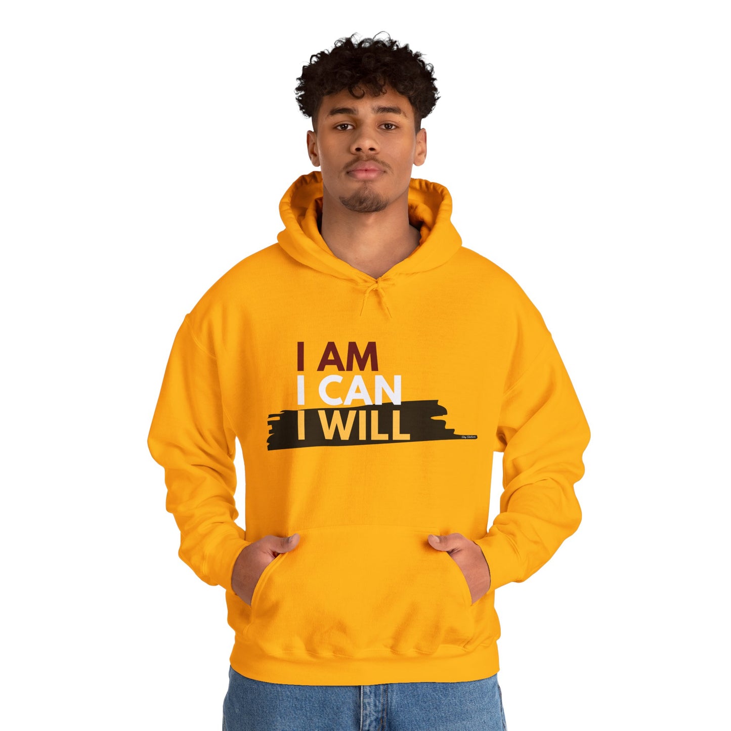 I AM, I CAN, I WILL - Men's Hoodie