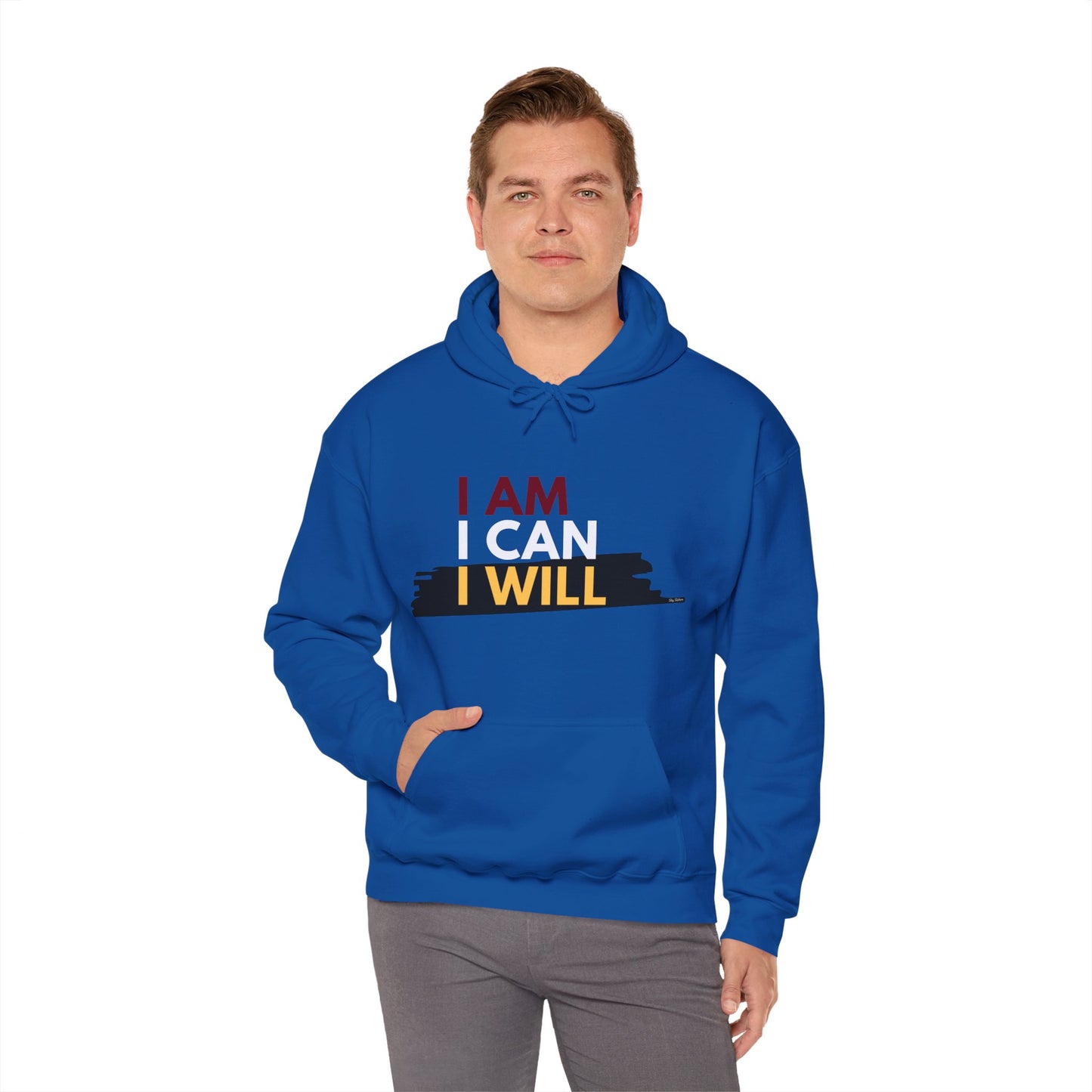 I AM, I CAN, I WILL - Men's Hoodie