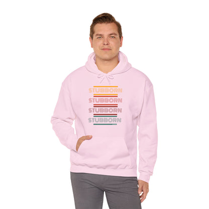 Stay Stubborn Retro -  Hoodie