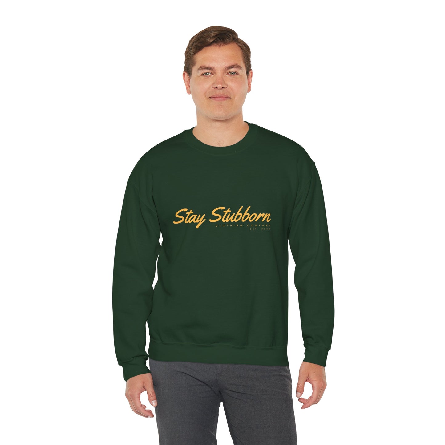 Stubborn - Men's Crewneck Sweatshirt
